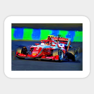 Arthur Leclerc - Formula 3 Sticker